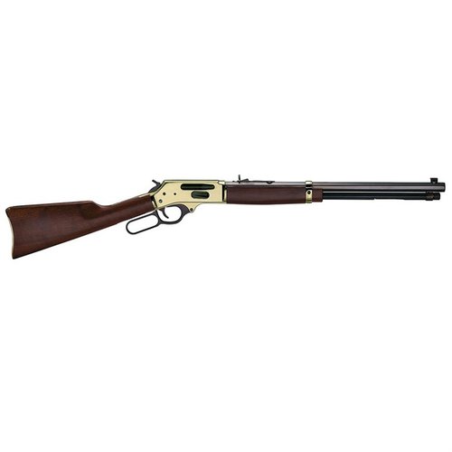 .30-30 Winchester rifle med 20" oktagonløp, brass mottaker og 5 skudds magasin, perfekt for tradisjonell hjortejakt med høy kvalitet og amerikansk håndverk.