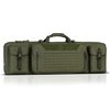 Oppdag URBAN WARFARE dobbel rifleveske 🛡️ i olivengrønn! Lavprofil-design med polstrede rom og mange funksjoner for trygg transport av utstyret ditt.
