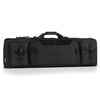 Urban Warfare Double Rifle Case er designet for lav profil med polstrede rom, justerbare stropper og MOLLE-kompatibilitet, perfekt for sikker transport av utstyr.