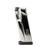 S15 9MM LUGER magasin for Glock 43X/48 gir 15 runder kapasitet i samme lengde som OEM 10 runder, laget av stål med høy korrosjonsmotstand.