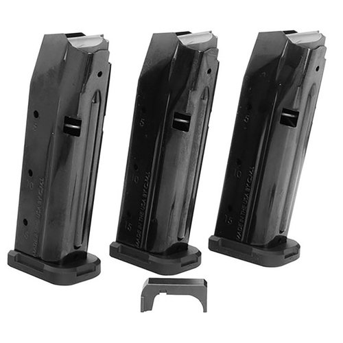 S15 GEN3 magasinsett for Glock 43X/48 inkluderer 3 S15 magasiner og en stål mag release, og sikrer pålitelighet med oppgradert mag catch.