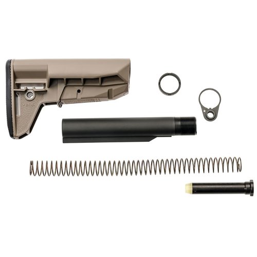 BCM Mod 2 SOPMOD Stock gir overlegen ergonomi og holdbarhet, med justerbar buttpad og VBOST for optimal slingeopplevelse i kritiske situasjoner.