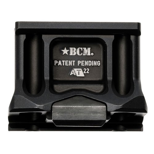 BCM A/T Optic Mount gir uovertruffen nullretensjon, lav profil og robust design for pålitelig ytelse med Aimpoint Micro T2, perfekt for krevende forhold.