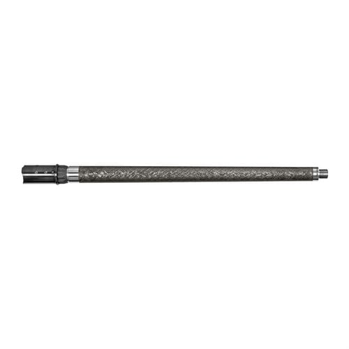 SIG SAUER CROSS 6mm Creedmoor 18" løp i karbonfiber er lettere, sterkere og gir bedre varmefordeling for økt presisjon og holdbarhet under lange skyteseanser.