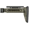 AK ALPHA SERIES FOLDING STOCK gir deg justerbar komfort, solid låsemekanisme, og mulighet for høyre- eller venstrefolding, perfekt for alle brukere.