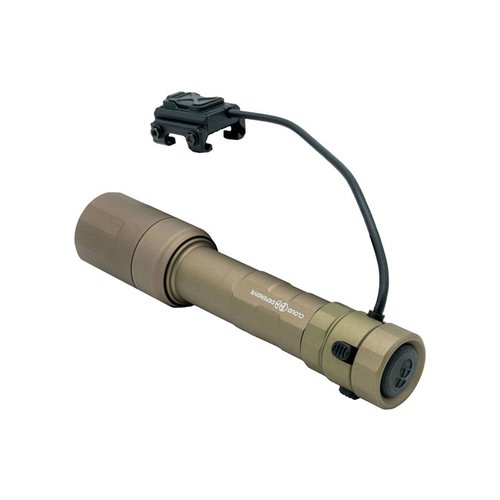 REIN 3.0 DUAL-FUEL WEAPONLIGHT tilbyr 1250 lumen, 100,000 candela, vanntett design og modulær konstruksjon, perfekt for optimal situasjonsbevissthet.