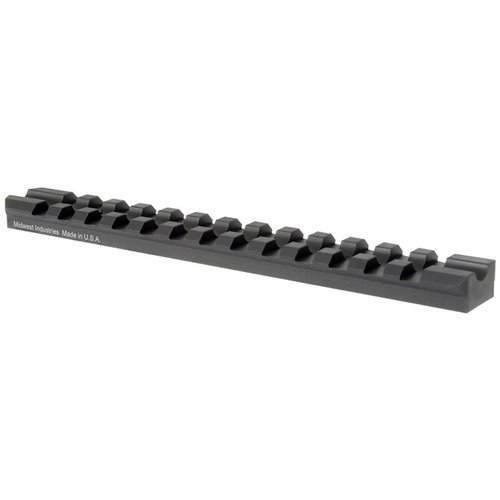 HENRY ACCESSORY RAILS fra MIDWEST INDUSTRIES gir deg en robust Picatinny Scope Rail i aluminium, perfekt for Henry våpen, med livstidsgaranti.