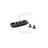 GEISSELE AUTOMATICS HK SMR 2-HOLE 3-SLOT ACCESSORY RAIL BLACK