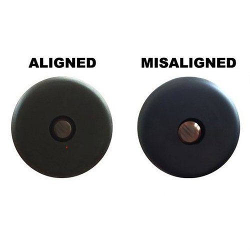 Geissele Suppressor Alignment Gage (SAG) sikrer presis justering av lyddemperen til løpet, laget av herdet stål for holdbarhet og nøyaktighet.