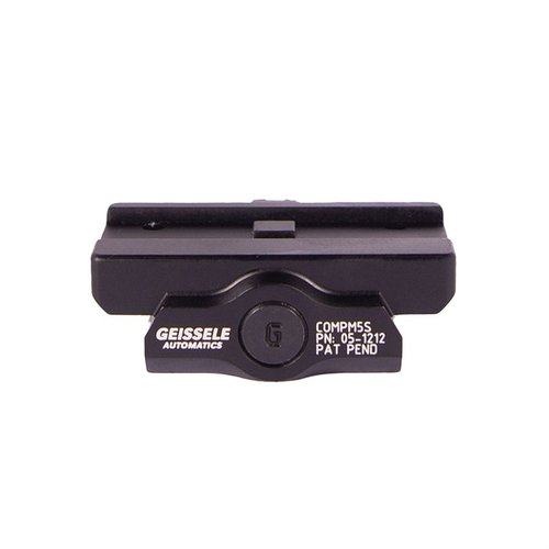 Super Precision® CompM5s Optic Mount gir maksimal stivhet og presisjon med 1.400 pounds klammetrykk, laget av 7075-T6 aluminium, tilgjengelig i svart.