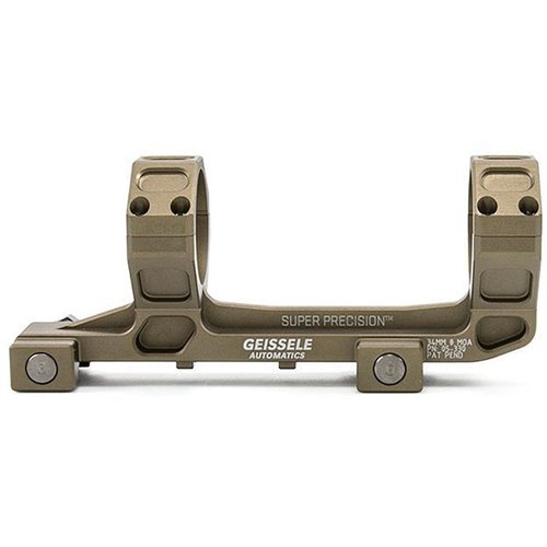 Geissele Super Precision AR-15 mounts gir optimal montering med 1,400 lbs klemkraft, laget av ett stykke 7075-T6 aluminium for styrke og presisjon.