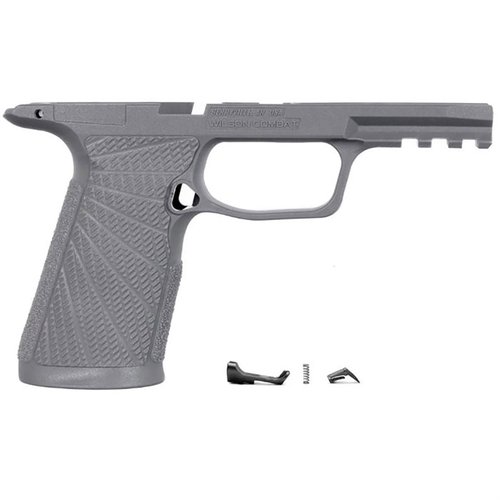 Oppgrader din SIG-SAUER P365 XMacro med Wilson Combat gripmodul for bedre grep, kontroll over rekyl og en ergonomisk, stilren design i flere farger.