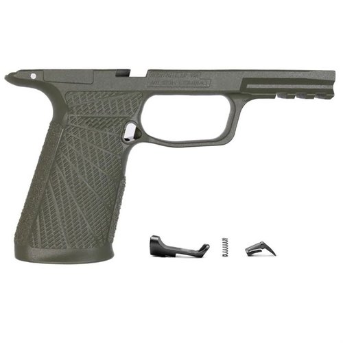 Oppgrader din SIG-SAUER P365 XMacro med Wilson Combat gripmodul for bedre grep, kontroll av rekyl og ergonomisk design. Tilgjengelig i flere farger.