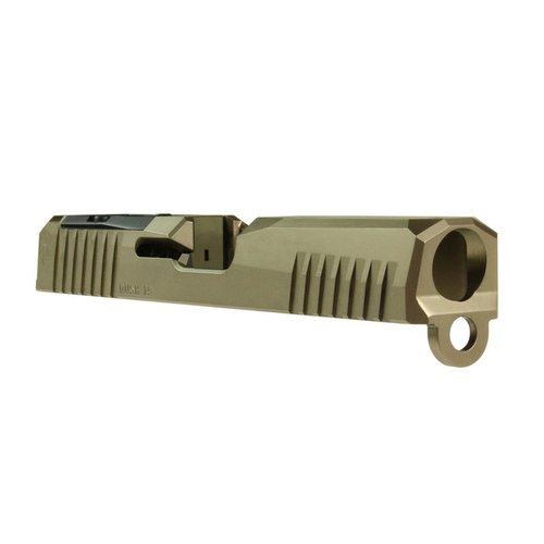 DUSK G19 slide fra Lone Wolf® gir overlegen ytelse, er klar for enkel installasjon, og passer til både DUSK19 og GLOCK® Gen 3 rammer.