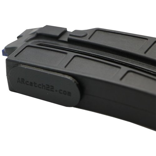 AR Catch22 stick-on adapter for S&W 15-22 magasiner gir enkel shimming for AR15, sikrer last-round-hold-open og høyere kapasitet enn Kriss magasiner.