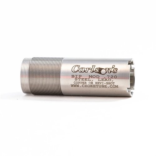Browning Invector Plus flush mount chokerør i 17-4 varmebehandlet rustfritt stål, med livstidsgaranti fra Carlson's, laget i USA, for presisjon og holdbarhet.