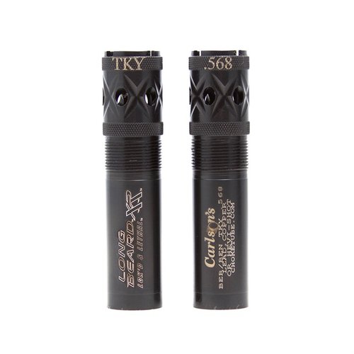 Carlsons Long Beard Turkey Choke gir deg optimal mønster og rekkevidde med Winchester Long Beard ammunisjon, perfekt for å felle store kalkuner.