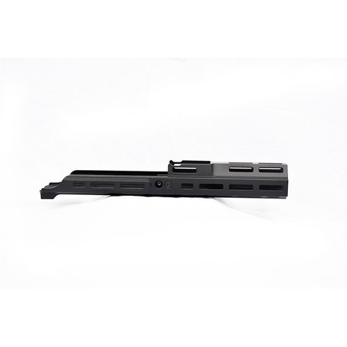 SCAR MREX MARK II M-LOK håndtak gir M-LOK festepunkter for tilbehør, laget av 6061-T6 aluminium, og opprettholder nullstilling for laser og lys.