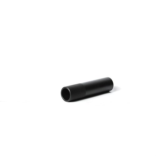 SMX3 Muzzle Extension for Stribog SP9 gir ekstra 3 tommer, beskytter brukerens armer og hender under skyting, og er laget av C1018 stål for enkel sveising.