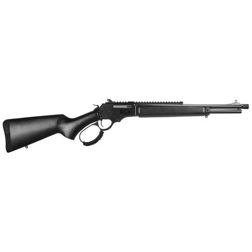 Rossi R95 Tactical 30-30 Winchester har en 16,5" løp, 5+1 kapasitet, justerbare sikter og er kompatibel med rails for optimal ytelse.
