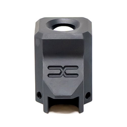 Oppgrader din Glock 43 med EXOS pistol compensator fra Faxon Firearms! 🎯 Forbedre presisjon og ytelse med stil.