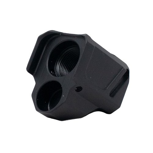 Oppdag EXOS Pistol Kompensator for Glock Gen 5! 🎯 Forbedre presisjonen din med FAXON FIREARMS' kvalitetsdesign. Bestill nå!