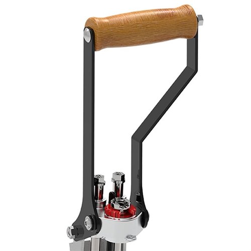 Oppgrader din App press med Lee Roller Handle Upgrade Kit for en ergonomisk hardwood håndtak og spesialdesignede stålheiser for bedre komfort og kontroll.