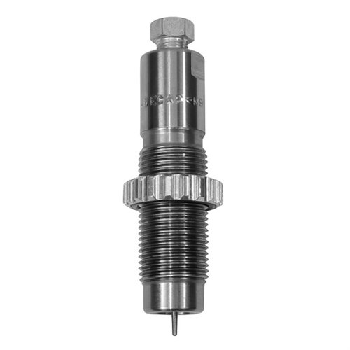 Lee Undersize Flash Hole Universal Decapping Die er ideell for rengjøring av hylser før omlading, uten behov for rensing eller smøring. Passer hylser opp til .560".