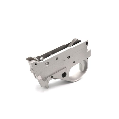 Oppgrader din Ruger 10/22 med KIDD Single Stage Trigger Unit for en overlegen avtrekksopplevelse, justerbar fra 1,5 til 5 pounds, uten behov for gunsmithing.