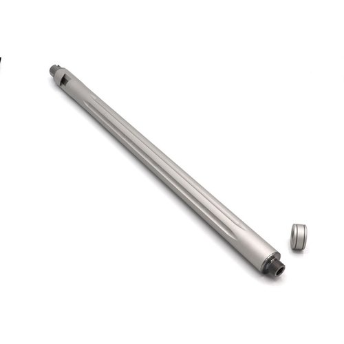 Ultra lett 16" Bull Fluted Barrel for Ruger 10/22, veier kun 1,25 lbs, håndlapper bore, perfekt for jakt og presisjonsskyting, med mulighet for gjenger.