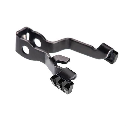Oppgrader din Glock Gen 5 med denne CNC-maskinerte Extended Slide Release i 6061 aluminium, som gir bedre grep og enklere betjening for både skjult bæring og konkurranse.