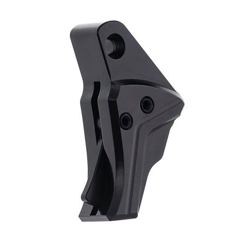 I.T.T.S. fra Tyrant CNC gir 15% redusert take-up, 30% kraftfjær for raskere reset, og en ergonomisk design for økt komfort og presisjon for Glock Gen 3/4.