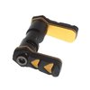 NEXGEN 45/90 ambidextrous safety selector for AR-15 gir deg konfigurerbar 45 og 90 graders kast, robust gummibelegg og identiske lengdehåndtak for venstrehendte.