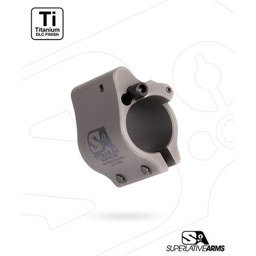 Superlative Arms AR-15 Clamp On Justerbar Gassblokk gir renere drift og mindre rekyl, med sikker justering og mindre karbonoppbygging.