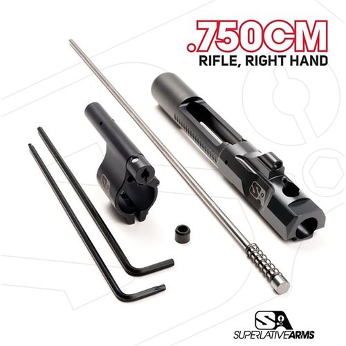 Superlative Arms AR-15 justerbart gassystem med Bleed Off® reduserer slitasje, gir mindre rekyl og renere drift, perfekt for SBR og dempere.