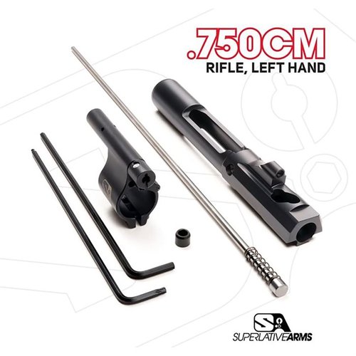 Superlative Arms AR-15 Piston System gir renere drift, mindre rekyl og reduserer slitasje med sin unike Bleed Off®-teknologi og justerbar gassblokk.