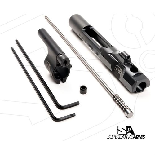 Superlative Arms AR-15 justerbart gassystem med Bleed Off®-modus gir renere drift, mindre rekyl og reduserer slitasje på komponentene.