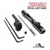 Superlative Arms AR-15 justerbart piston system med solid 0.750" gassblokk gir renere drift, mindre rekyl og enkel justering uten kontaminasjon.