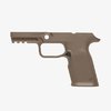 EHG SG9 gripramme for SIG Sauer P320 har ergonomisk design, flared magazine well, 1913 Picatinny rail, og inkluderer reversibel Magpul magazine release.