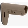 MOE TR MIL-SPEC CARBINE STOCK er lett med kun 8 oz, har ambidextrous Trigger Release for enkel LOP-justering og verktøyfri installasjon, perfekt for AR-plattformer.