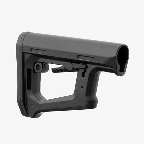 DT-PR karabinestokken fra Magpul gir en stram passform, forbedret ergonomi og stabilitet for presisjonsskyting, med justerbar høyde og flere festemuligheter.