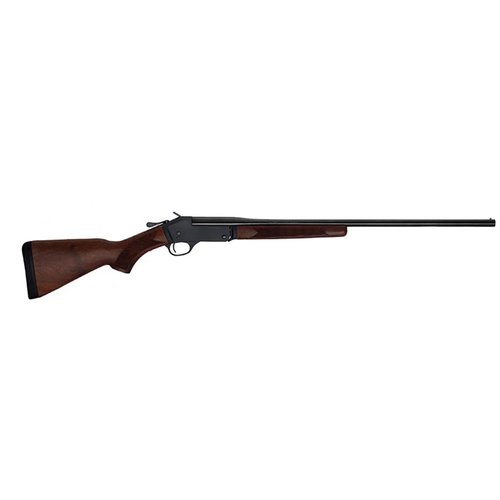 Henry Single Shot Youth .410 bore shotgun har en 22" løp, er lett og har en kortere kolbe for unge skyttere, perfekt for jakt og trening.