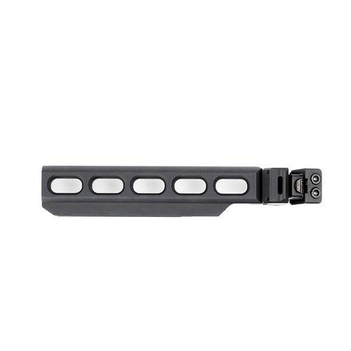 B.R.E. Bufferless Receiver Extension gir 6-posisjons justering, er kompatibel med AR-15 stokk, har avtakbar foldemekanisme og er lettvektsdesign.