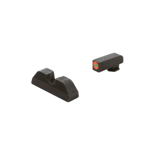 AMERIGLO® Protector Sights gir raskere sikteinnhenting med tritiumbelysning og ProGlo outline, perfekt for skjult bæring og personlig forsvar.