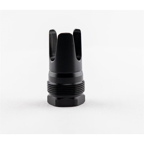 FHD FLASH HIDERS har en svart nitride-finish for bedre tetning, er kompatibel med Plan B og Atlas, og har større verktøyflater for enklere montering.