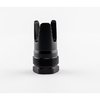 FHD FLASH HIDERS har en svart nitride-finish for bedre tetning, er kompatibel med Plan B og Atlas, og har større verktøyflater for enklere montering.