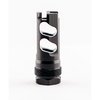 DPB Muzzle Brakes har en svart nitridefinish for bedre tetning, er kompatibel med Atlas og Plan B, og inkluderer shims for enkel installasjon.