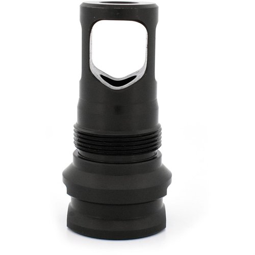 PRS Muzzle Brake gir en stram forsegling med sin Black Nitride finish, kompatibel med Plan B og Atlas, designet for løp større enn .750".
