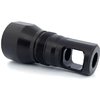 BLYAT Muzzle Brake har en svart nitride-finish, er kompatibel med Atlas og Plan B, og inkluderer shims for enkel installasjon og korrekt justering.