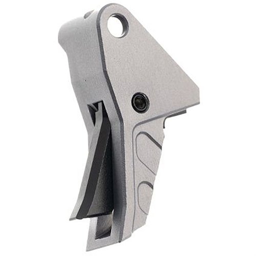 Tyrant CNC Trigger for Springfield Echelon: 20% redusert pre-travel, 4lb avtrekksvekt, ergonomisk design, enkel montering med custom skrue, økt nøyaktighet.